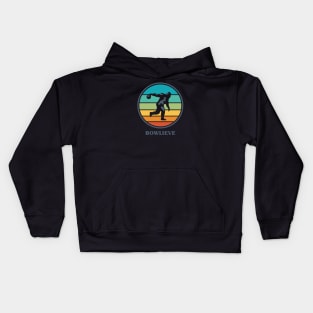 Bowlieve in Color Kids Hoodie